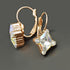 Auskari "Kristāla Rombs II (Aurore Boreale)" ar Swarovski™ kristāliem